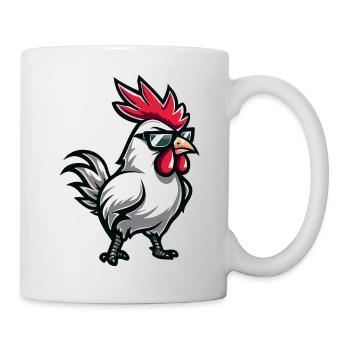 Hahn Comic Cool - Tasse - Weiß - Rechts