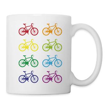 Bike - Tasse - Weiß - Rechts