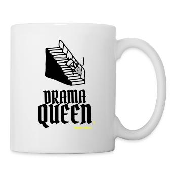 Grandma is the real Drama Queen - Mug - white - Right