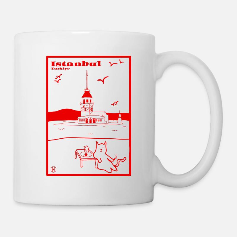 İstanbul turquie - Mug blanc - blanc