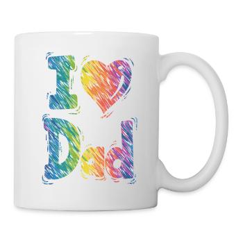 i love you dad dad favorite Best Father pops dad - Mug - white - Right