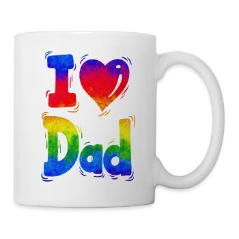 i love you dad dad favorite Best Father pops dad - Mug - white - Right
