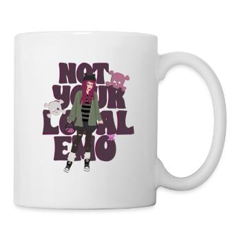 Not your local emo girl - Mug - white - Right