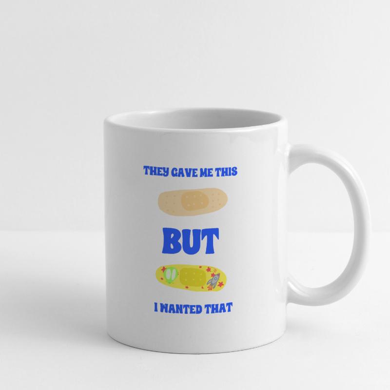 Klassisches Dressing oder Space Dressing Tasse