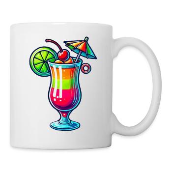 Cocktail - Mug blanc - blanc - Droite