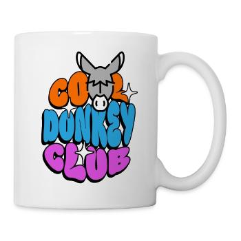 Goldesel - Cool Donkey Club - Mug blanc - blanc - Droite