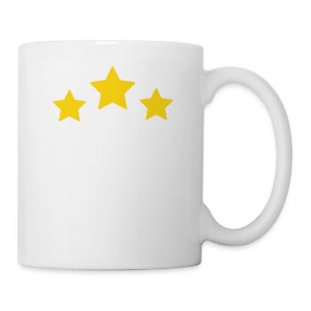 8 Year Star - 8th Anniversary Gift - Mug - white - Right