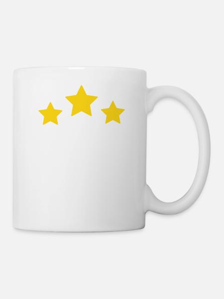 8 ans étoile - cadeau de 8e anniversaire - Mug blanc - blanc