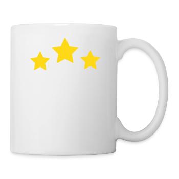 4 Year Star - 4th Anniversary Gift - Mug - white - Right