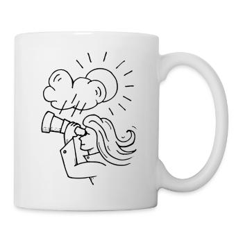 Tag der Wetterbeobachtung - Tasse - Weiß - Rechts