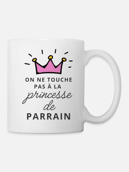 Princesse de parrain - Mug blanc - blanc