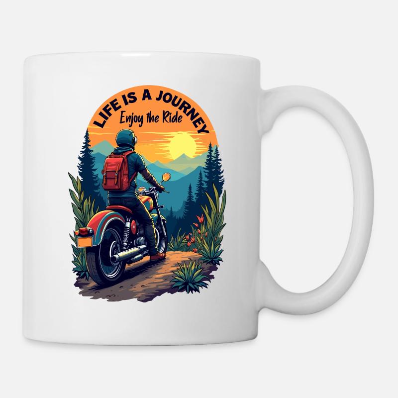 Profitez de la balade - Mug blanc - blanc