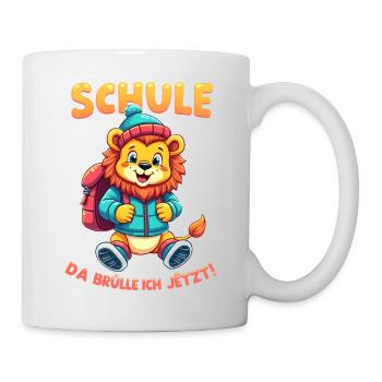 Einschulung 2025 - Mädchen & Junge - Tasse - Weiß - Rechts
