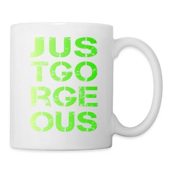 einfach toll gorgeous spitze - Tasse - Weiß - Rechts
