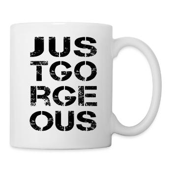 just gorgeous just mega the best the best - Mug - white - Right