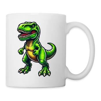 Dinosaure T-Rex - Mug blanc - blanc - Droite