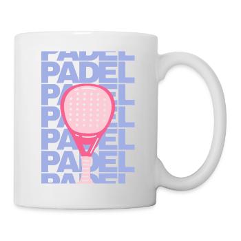 Padel-Poster - Tasse - Weiß - Rechts