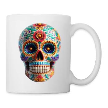 Sugar Skull - Mug - white - Right