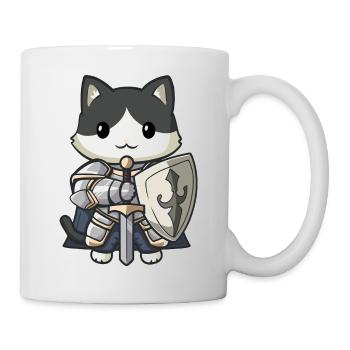 Paladin Katze - Tasse - Weiß - Rechts