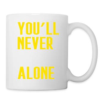 Ne marchez jamais seul Dortmund - Mug blanc - blanc - Droite