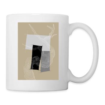 Weisser Baum - Tasse - Weiß - Rechts
