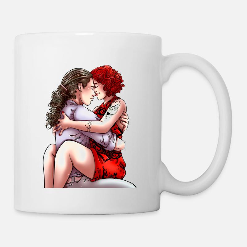 Love Couple - Tasse - Weiß