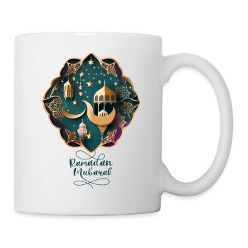 Ramadan Gift Eid Mubarak Islam Allah Muslim - Mug - white - Right