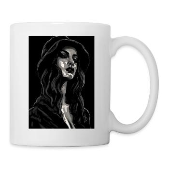 Shadow Play of Elegance - Mug - white - Right