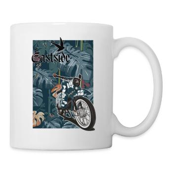 Schwalbe KR51/1 // Illustration - Tasse - Weiß - Rechts