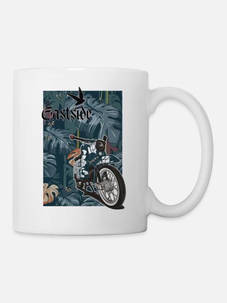 Schwalbe KR51/1 // Illustration - Tasse - Weiß