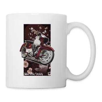 Star (red / tuning) // Illustration - Mug - white - Right