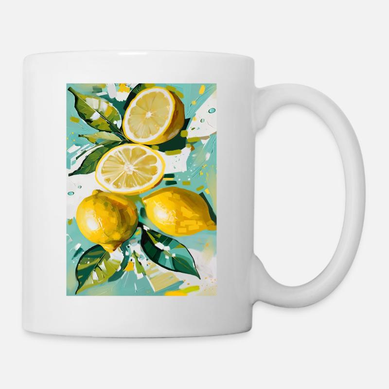 Humeur citron - Mug blanc - blanc