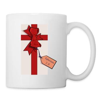 Sauvé par la grâce - Mug blanc - blanc - Droite