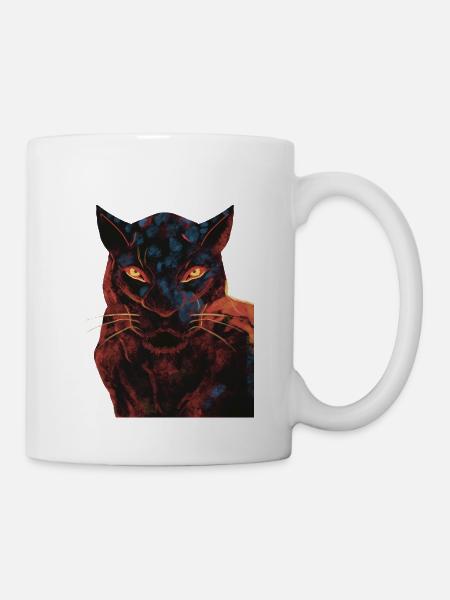 Panther - Tasse - Weiß
