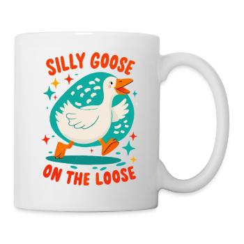 Silly Goose on the Loose - Mug - white - Right