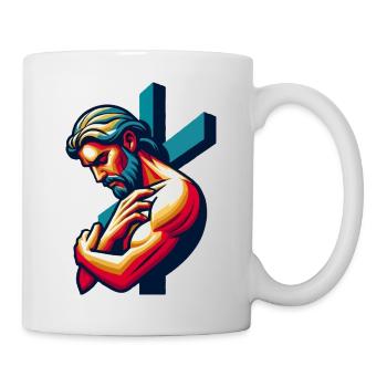 Christlicher Mann - Tasse - Weiß - Rechts
