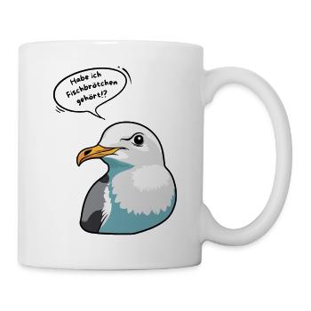 Fish Rolls - Seagull North Sea Maritime - Mug - white - Right
