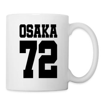 Osaka 72 - Soccer League - Japan - Tokyo - Kobe - Tasse - Weiß - Rechts