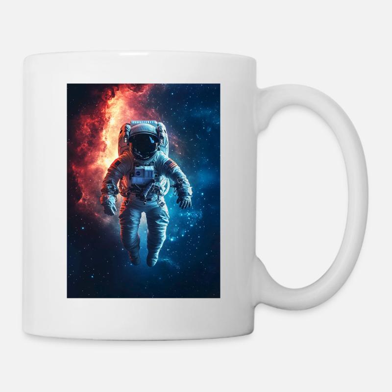 Astronaut 3 - Tasse - Weiß