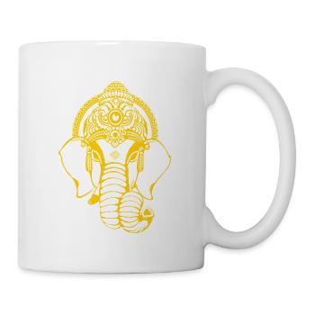 Elephant Ganesha - Mug - white - Right