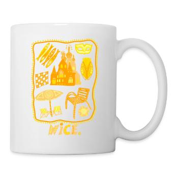 NIce provence alpes maritimes - Mug blanc - blanc - Droite