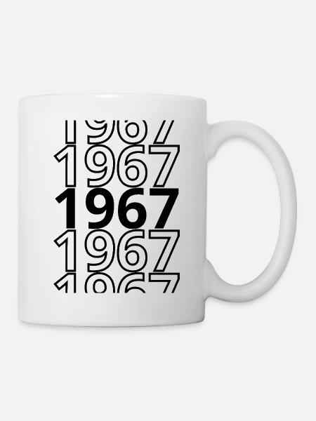 1967 1967 1967 - Tasse - Weiß