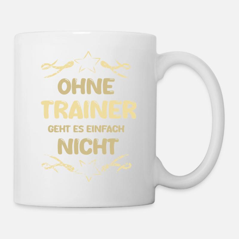 Trainer Trainer - Tasse - Weiß