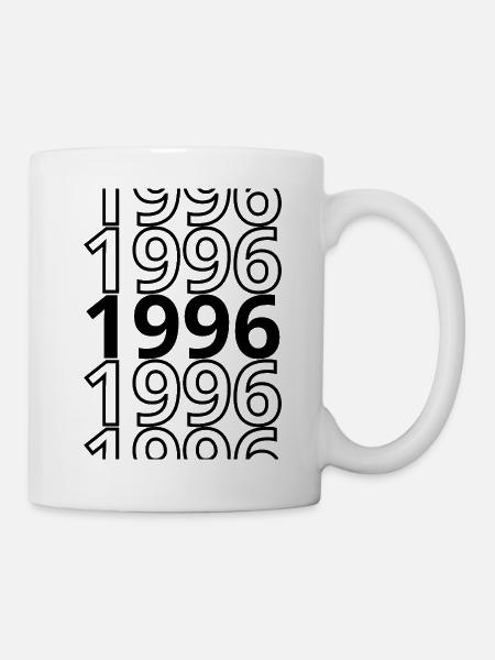 1996 1996 1996 - Tasse - Weiß