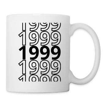 1999 1999 1999 - Mug blanc - blanc - Droite