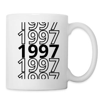 1997 1997 1997 - Tasse - Weiß - Rechts