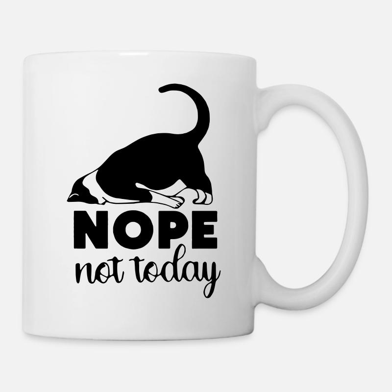 nö, heute nicht - Tasse - Weiß