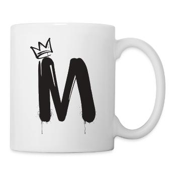 M - Tasse - Weiß - Rechts