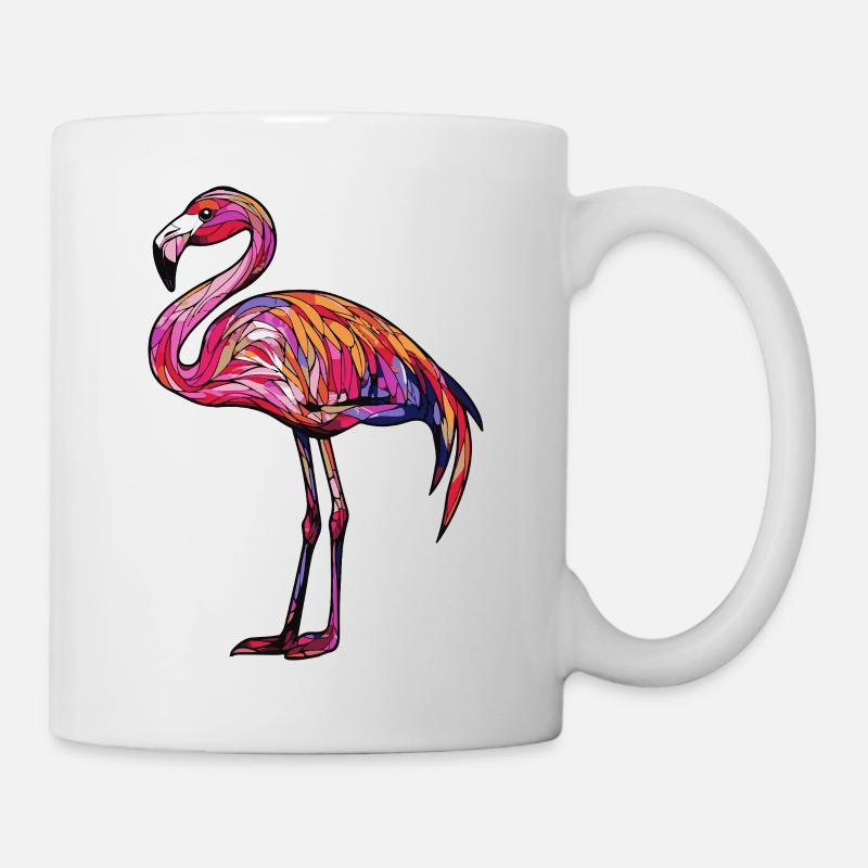 Flamingo - Tasse - Weiß