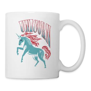 Je suis une licorne - Einhorn - Mug blanc - blanc - Droite